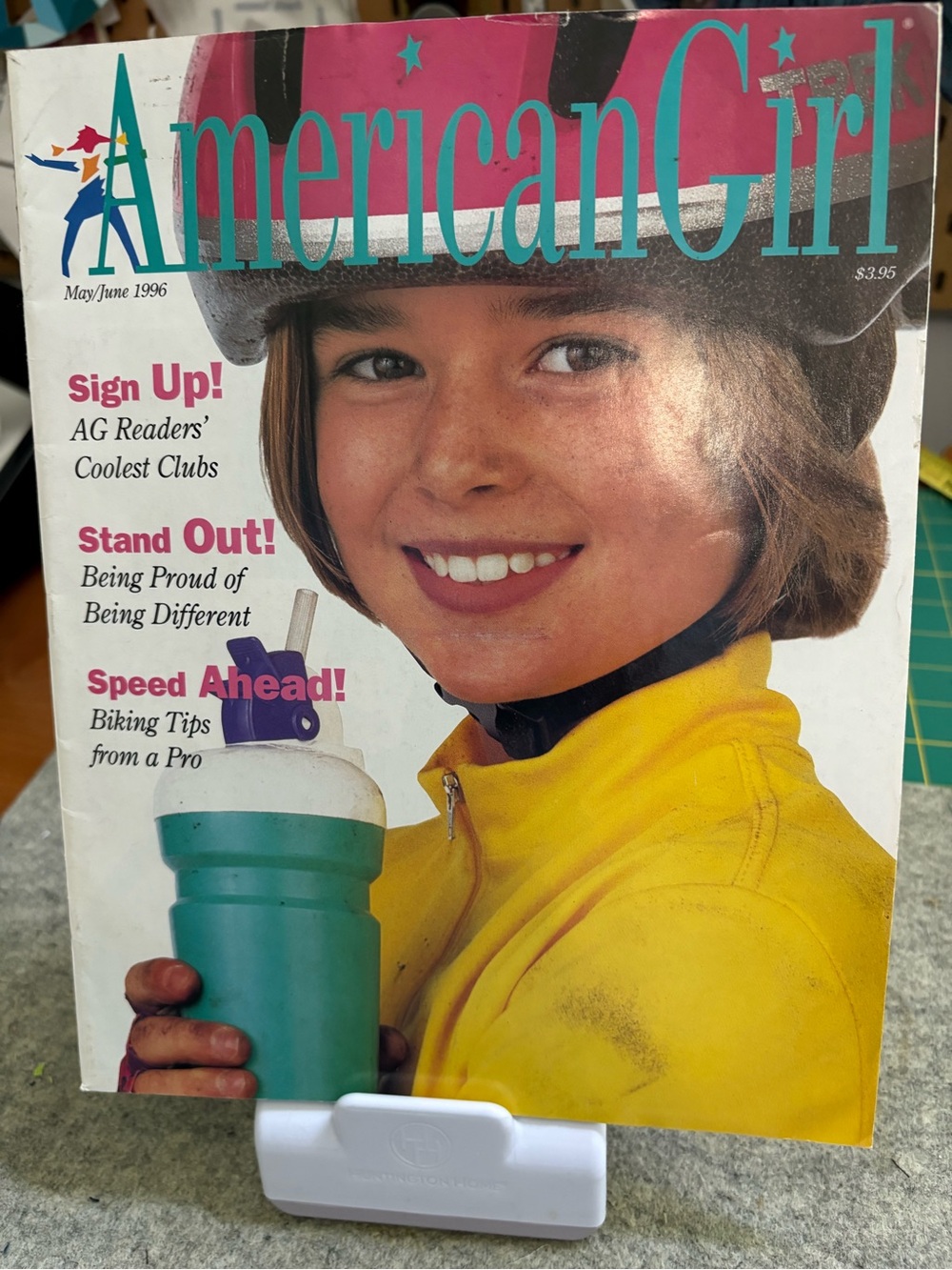 American Girl Doll Magazine Paper Doll #22, Mini Mag, May/June 1996 Excellent